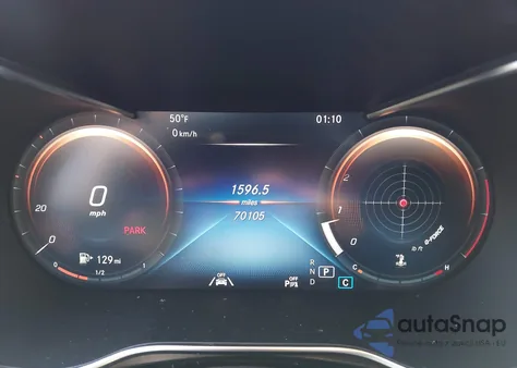 2021 Mercedes-Benz Glc 300 4Matic Coupe z USA, uszkodzony, nr VIN W1N0J8EBXMF906271